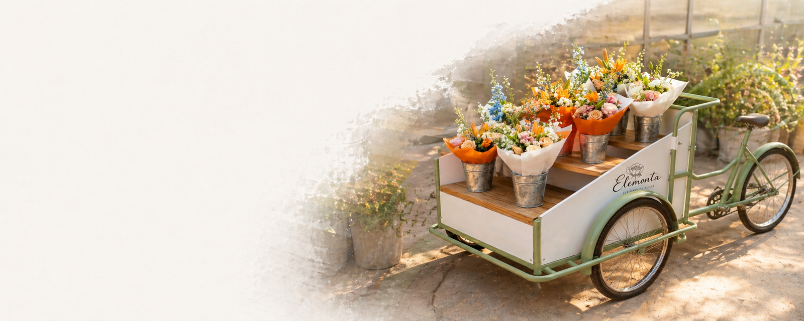 Fondo de la florería en Villa Alemana